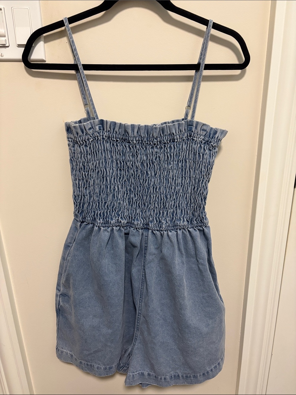 The latest scoop - Mable - Denim romper